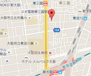 地図：トラント情報システム 大阪営業所